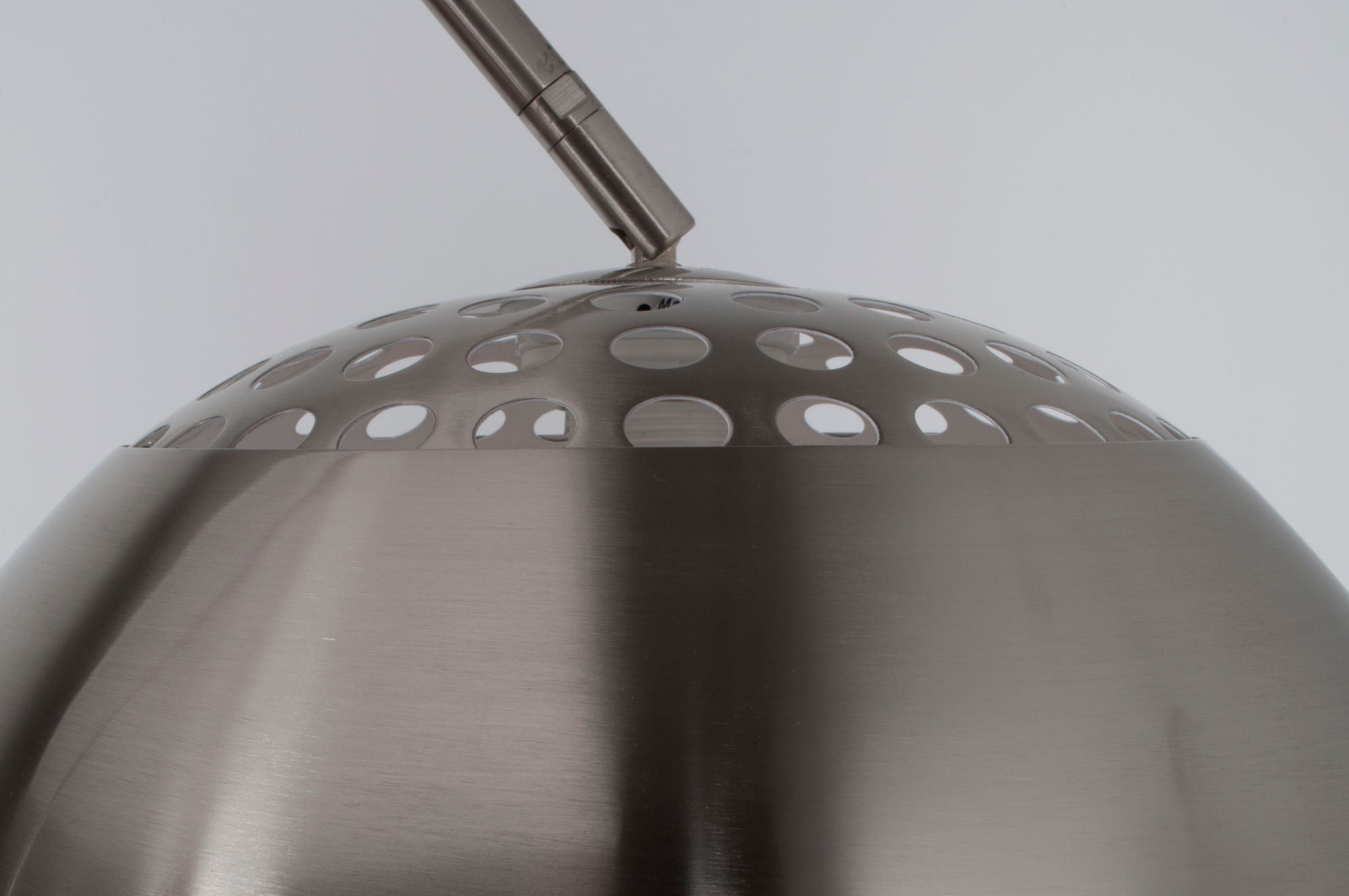 Metal Bow Chrome Floor Lamp